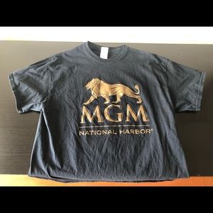 MGM Black Gold Short Sleeve Shirt size L